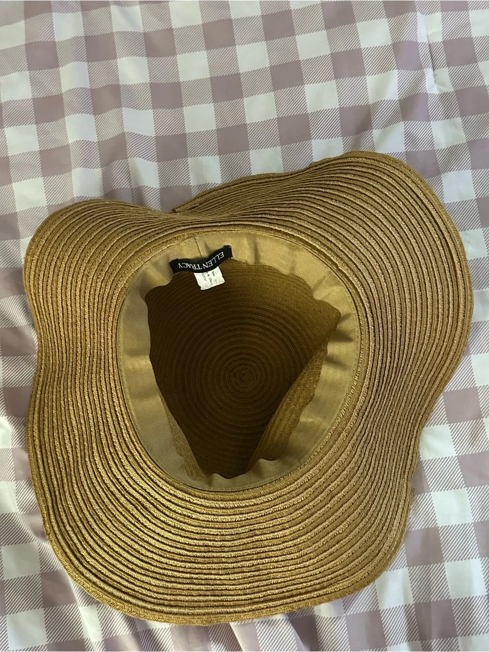 Sequin Pineapple & Cherry Sun Hat - Tan